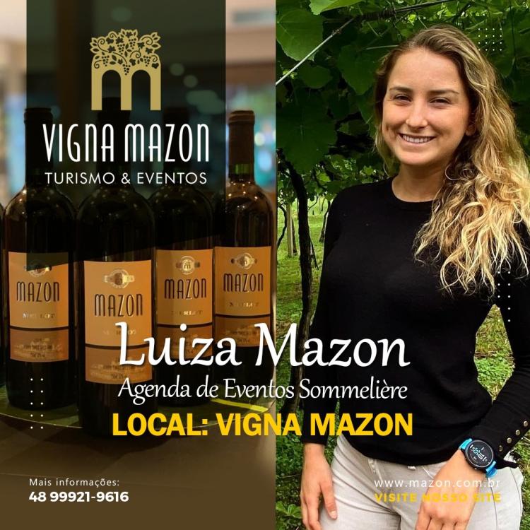 Agenda de Eventos Sommelière  LUIZA MAZON: 